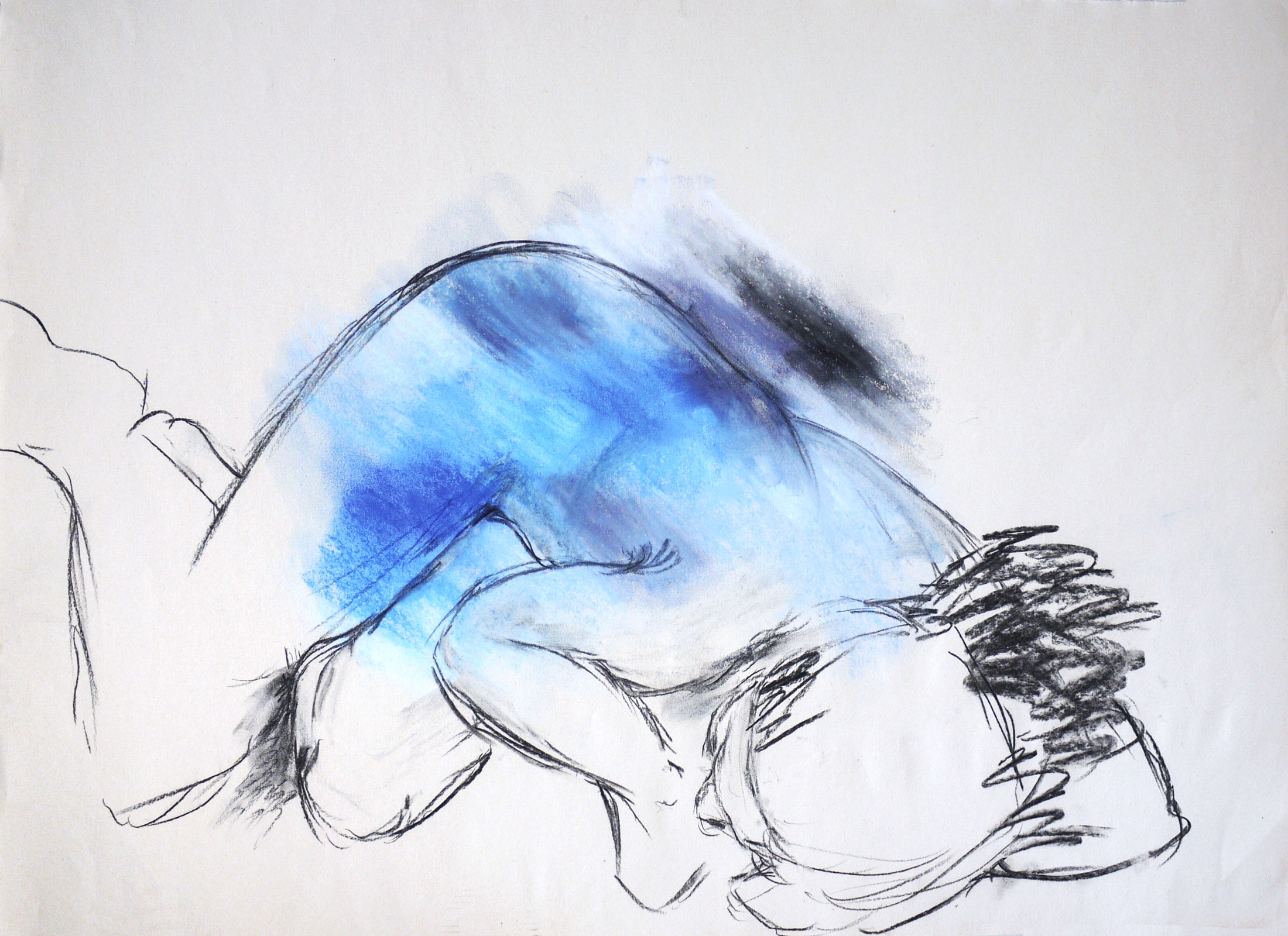 Akt 2, 2014, 50 x 36 cm