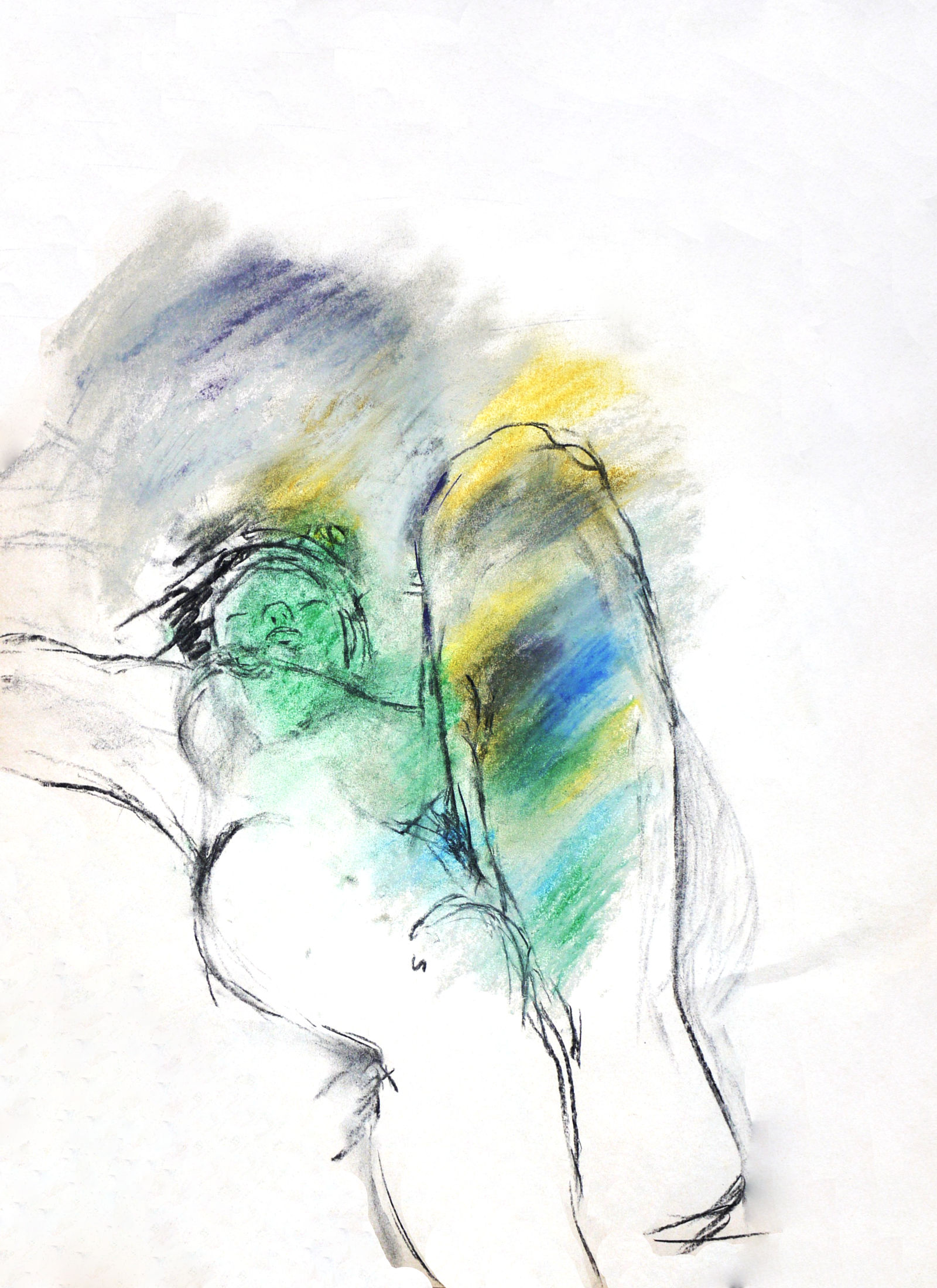 Akt 3, 2014, 50 x 36 cm