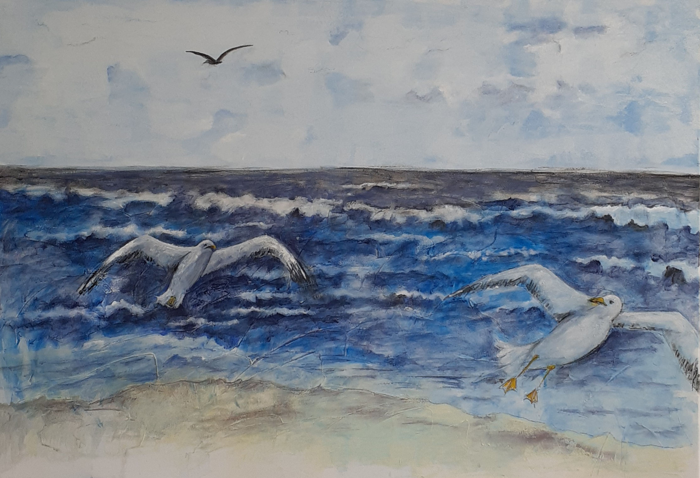BK_Auftragsarbeit_AmMeer_Acryl undÖlfarbeaufLeinwand_2024_100x70cm