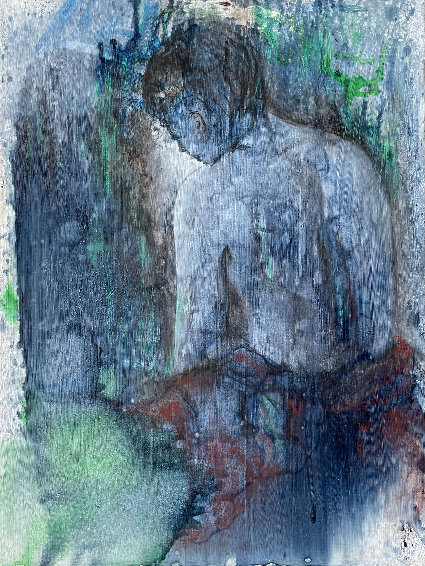 In Gedanken, 2025, 40 x 30 cm