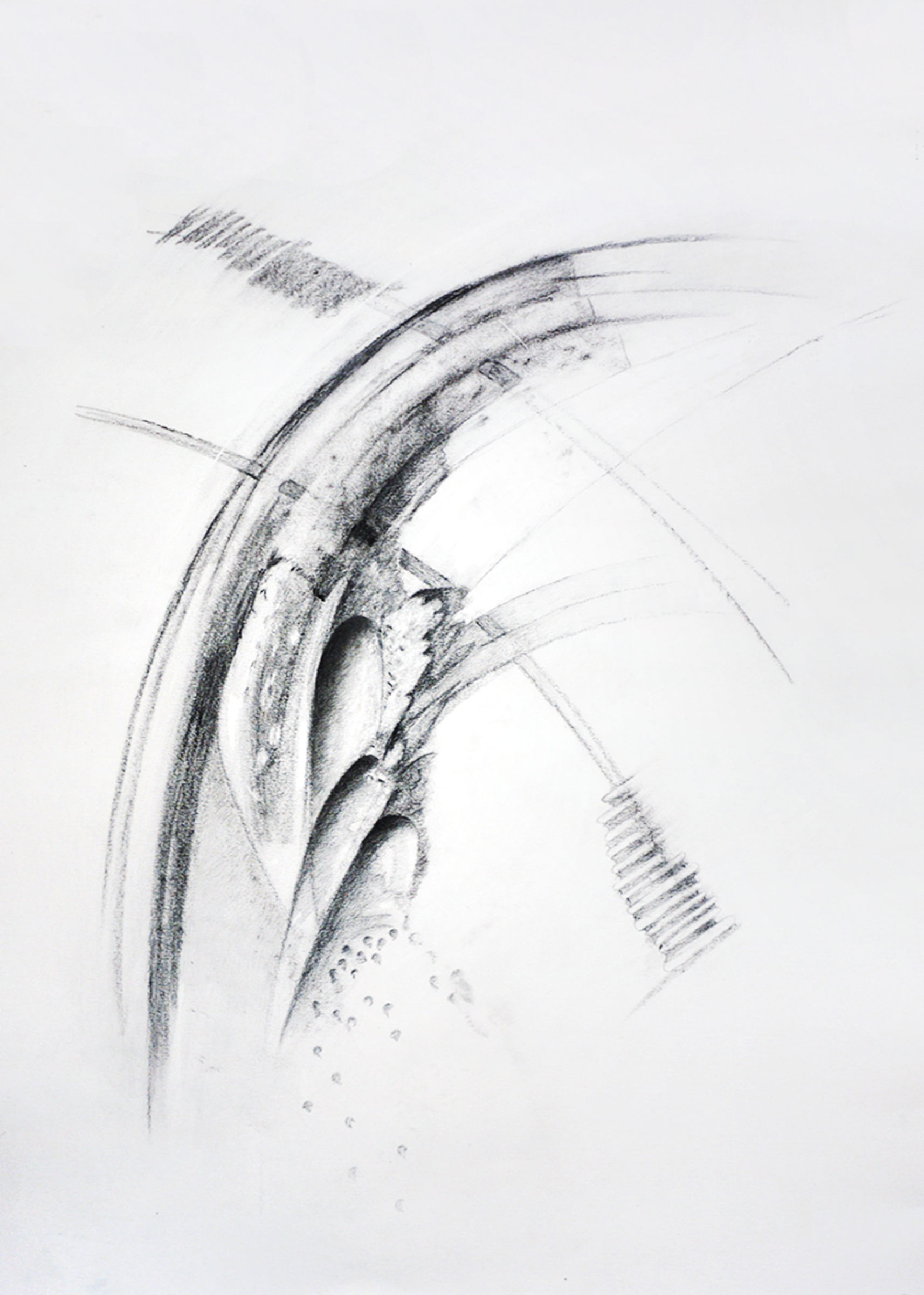 Ohne Titel, 2014, 70 x 50 cm