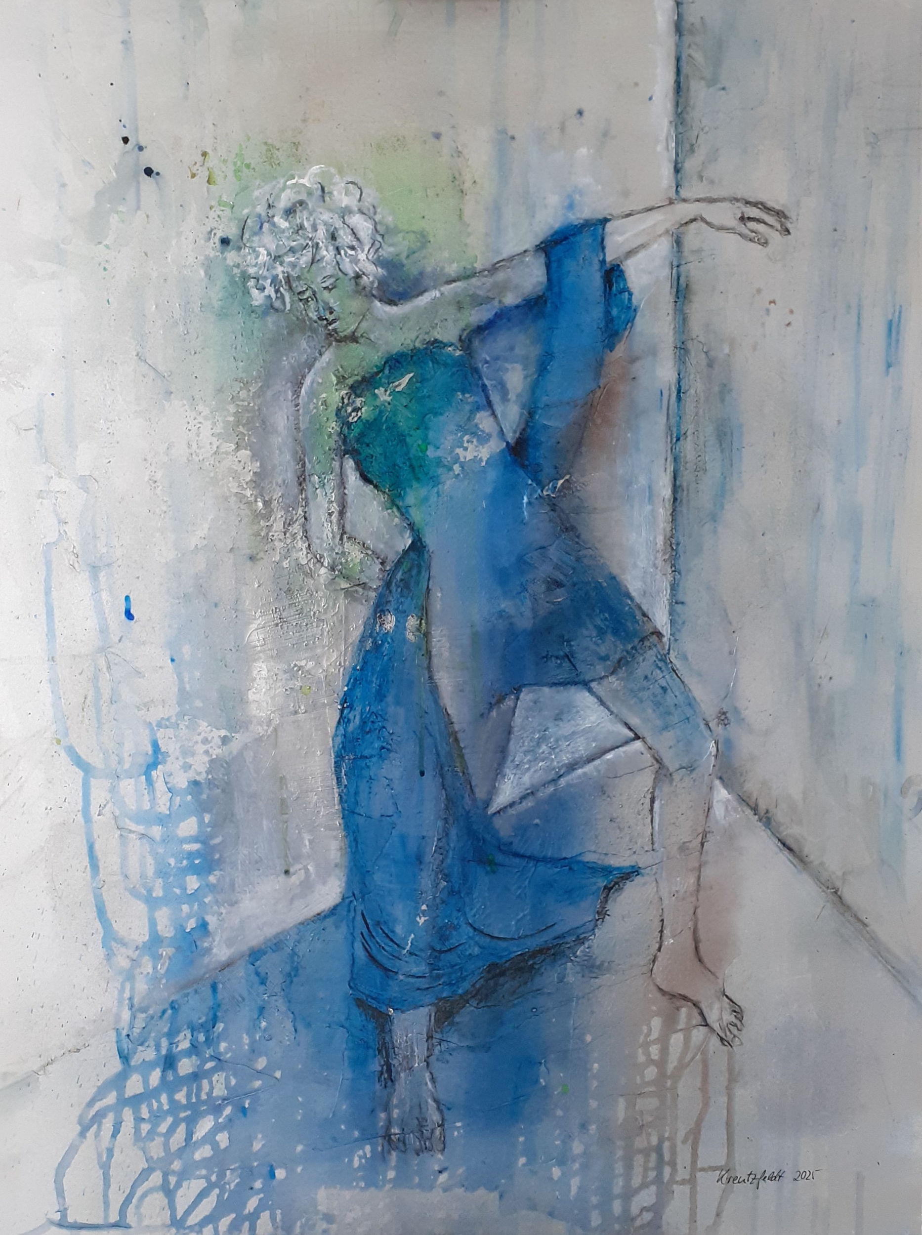 Tänzerin, 2025, 67 x 50 cm