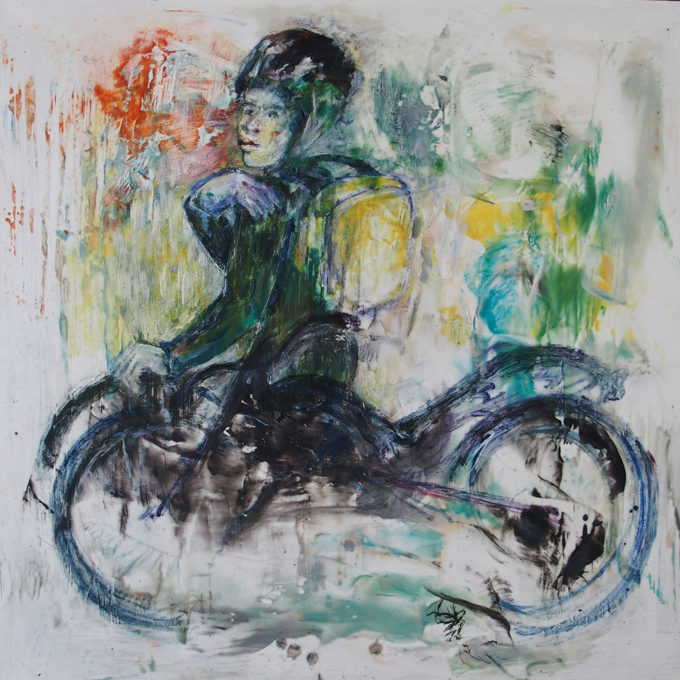 Auf geht’s, 2020, 50 x 50 cm