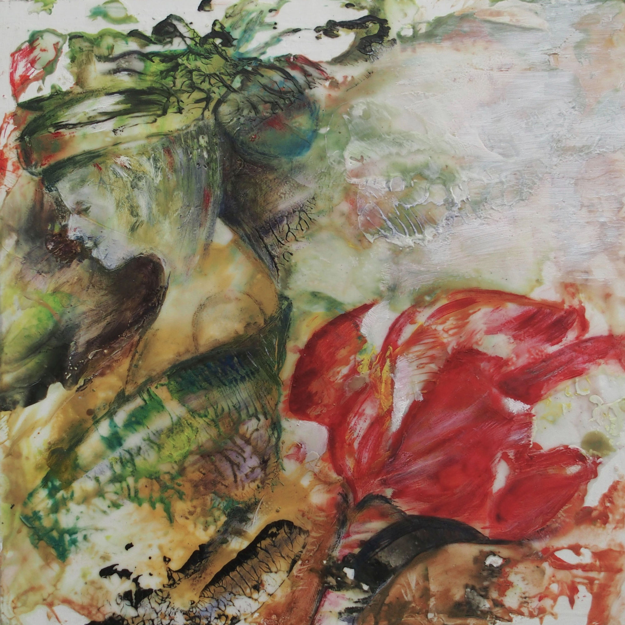 Gut behütet II, 2020, 40 x 40 cm